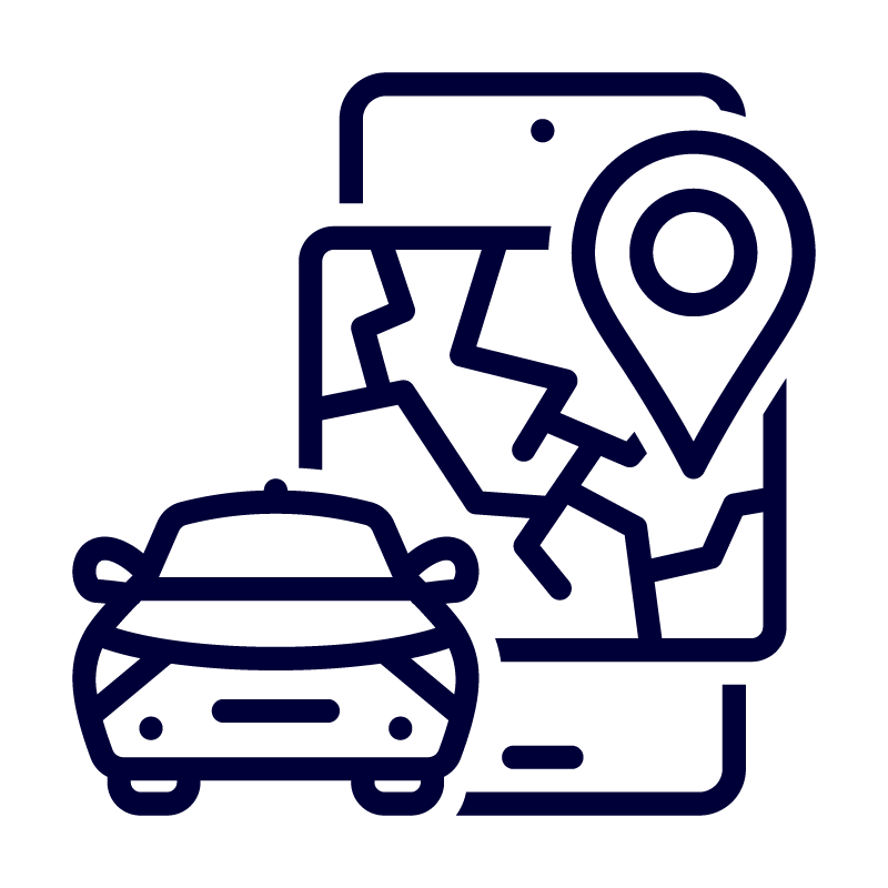 Real-Time GPS Tracking Icon